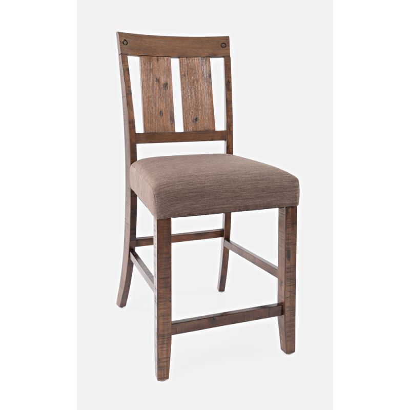 Jofran - Mission Viejo Counter Stool (Set of 2) - Rustic Natural Brown - 1966-BS425KD