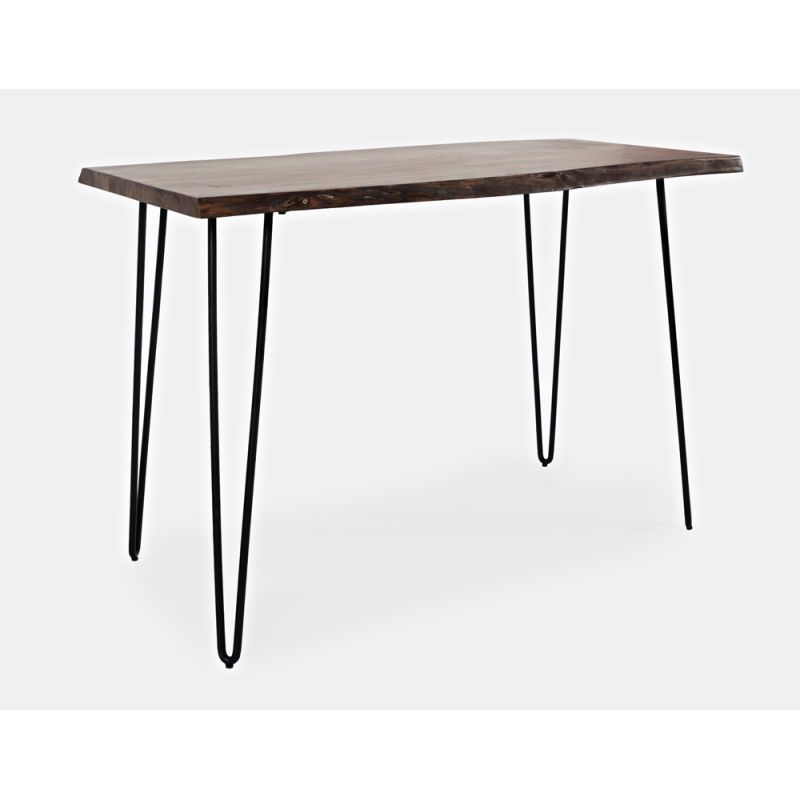 Jofran - Nature's Edge 52'' Solid Acacia Counter Height Dining Table - Chestnut - 1781-52