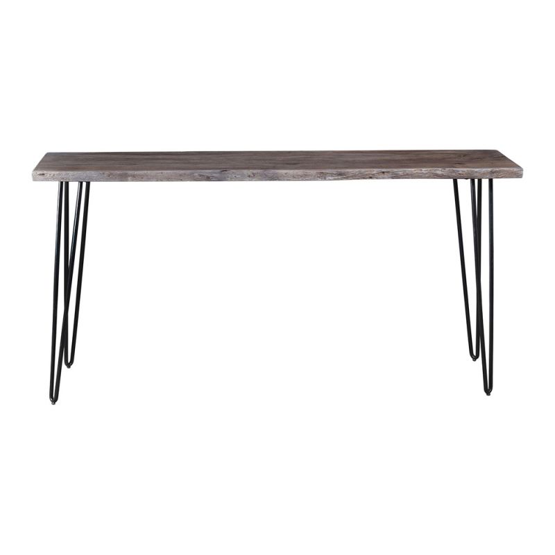 Jofran - Nature's Edge Solid Acacia Counter Height Sofa Dining Table - Slate - 1981-72