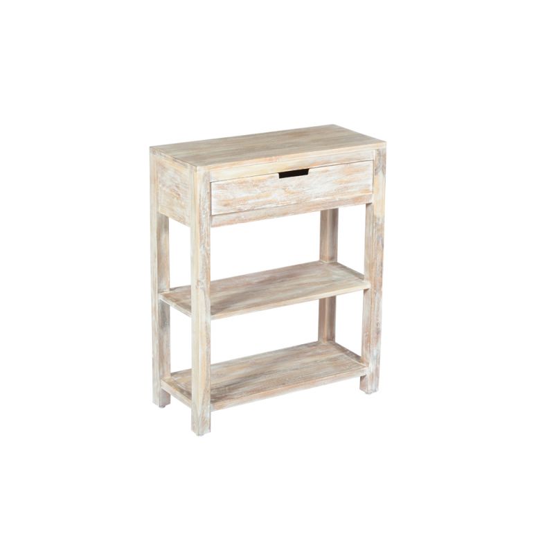 Jofran - Reynolds 1 Drawer Accent Table - White Wash - 1730-190W