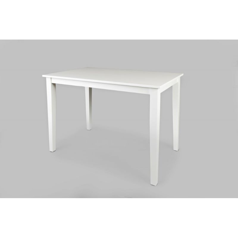 Jofran - Simplicity Counter Height Dining Table in Paperwhite - 652-54