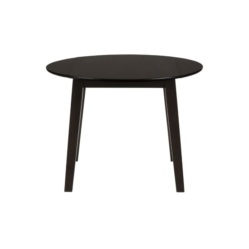 Jofran - Simplicity Espresso Round Dropleaf Table - 552-28