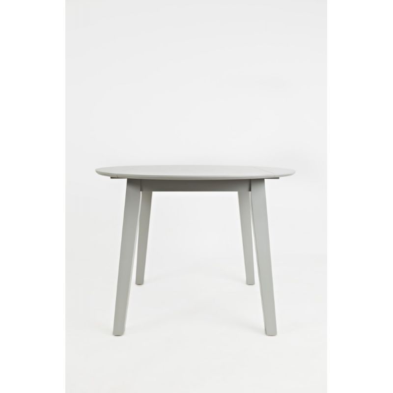 Jofran - Simplicity Round Dropleaf Table in Dove Grey - 252-28