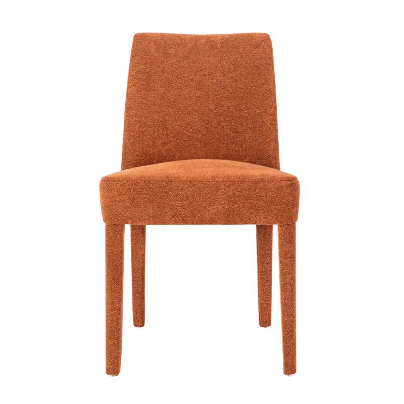 Jofran - Wilson Mid-Century Modern Contemporary Upholstered Vintage Dining Chair (Set of 2) Auburn - 2271-WILSONCHAUB