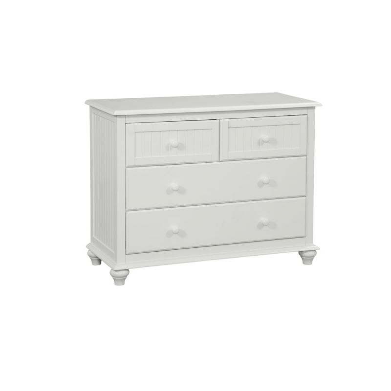 John Thomas Furniture - Cottage - 4 Drawer Chest in Pure White - BD08-2004N