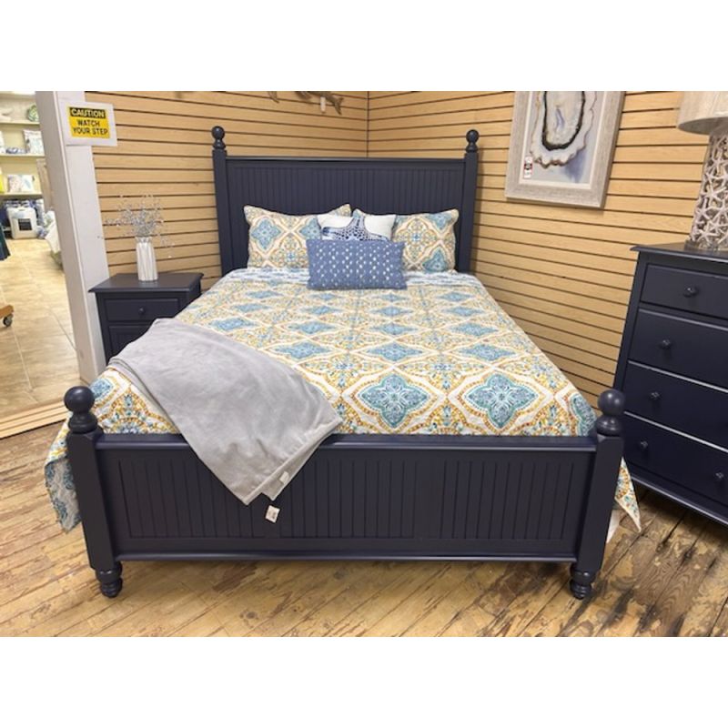 John Thomas Furniture - Cottage - King Bed in Denim - BD81-201KFN_BD81-201KHN_BD81-504KR