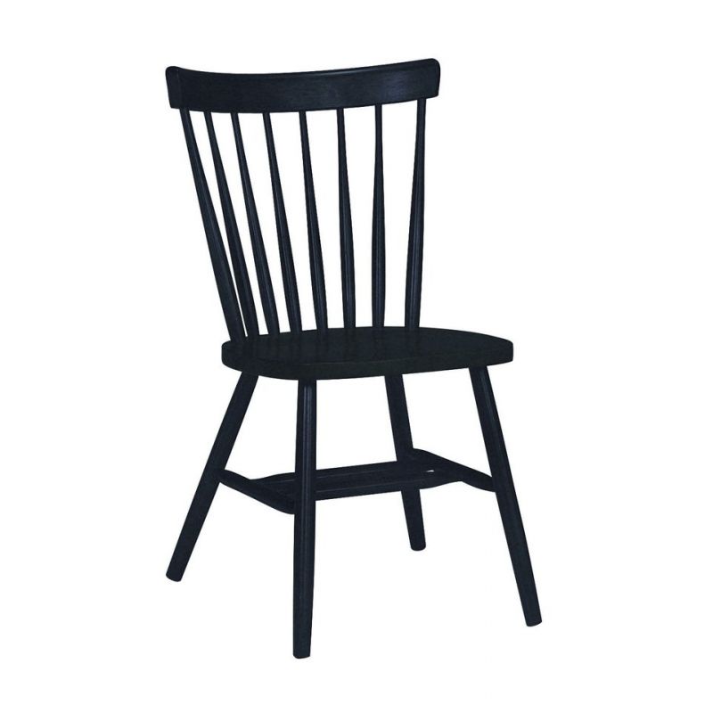 John Thomas Furniture - Dining Essentials - Black Copenhagen Chair - C46-285