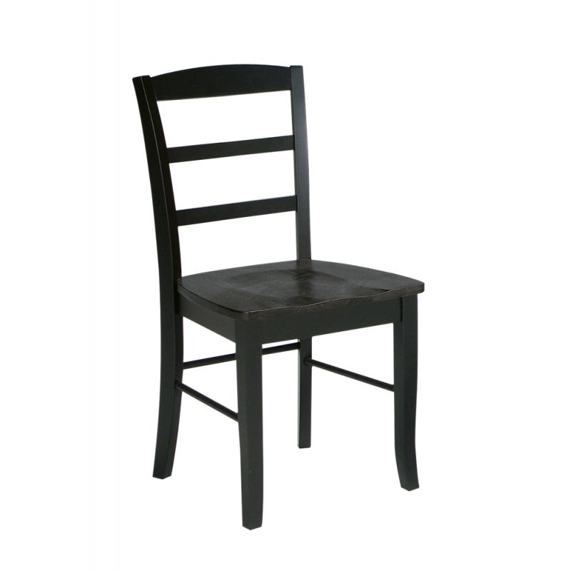 John Thomas Furniture - Dining Essentials - Black Madrid Chair (RTA) - C46-2