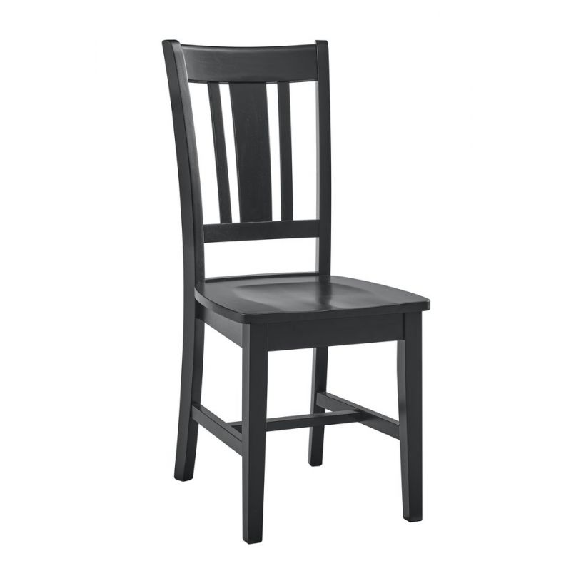 John Thomas Furniture - Dining Essentials - Black San Remo Chair (RTA) - CI46-10