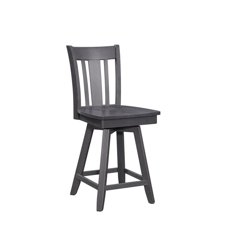 John Thomas Furniture - Dining Essentials - San Remo Swivel Stool (RTA) - S105-102SW