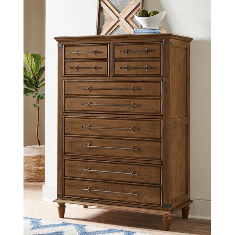 John Thomas Furniture - Farmhouse Chic - 5D Chest - BD42-9005