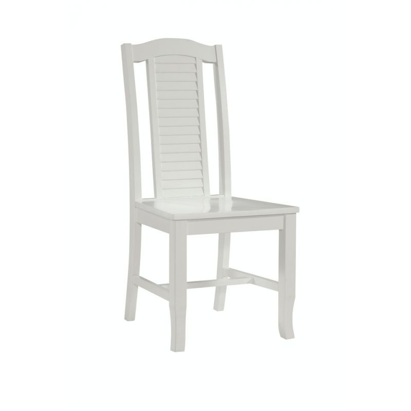 John Thomas Furniture - Hampton - Seaside Chair  in Pure White - CI08-45B