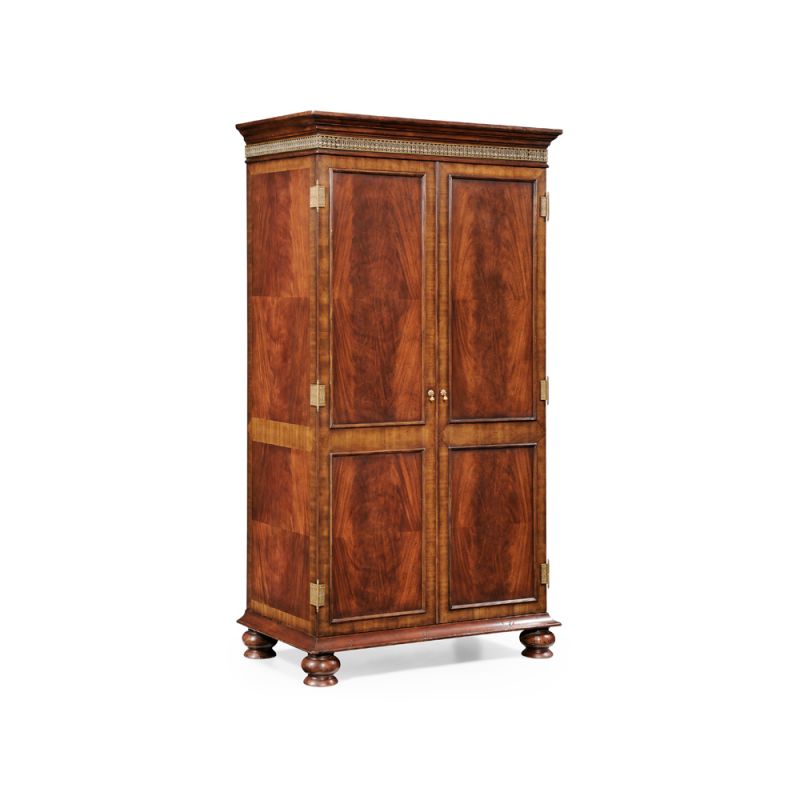 Jonathan Charles Fine Furniture - Buckingham Gentleman's Mahogany Wardrobe - 493733-MAH