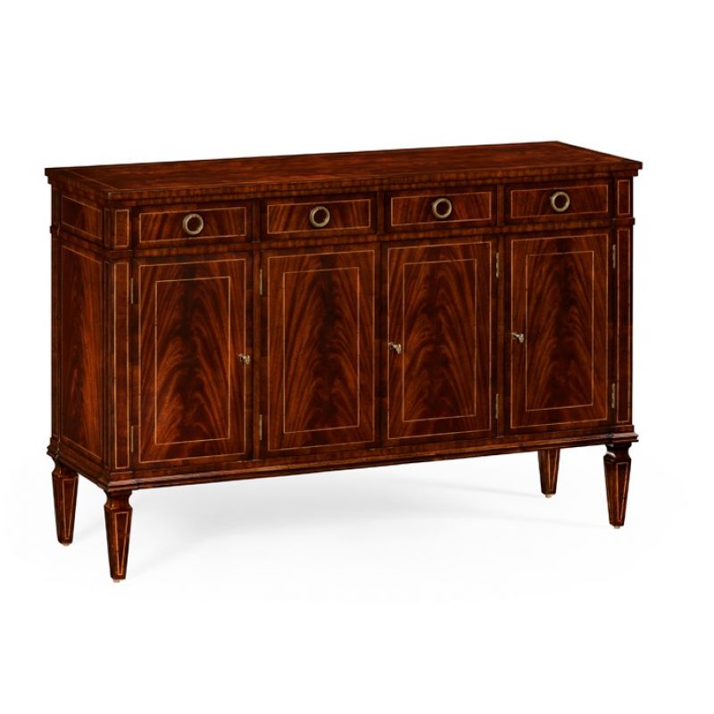 Jonathan Charles Fine Furniture - Buckingham Regency Style Mahogany Sideboard with Four Doors - 494842-MAH