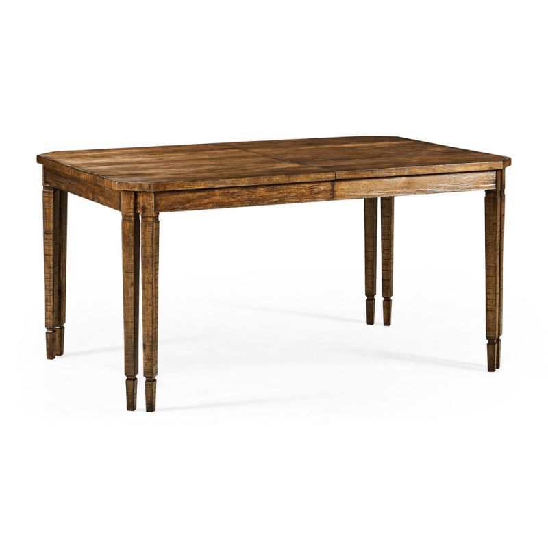 Jonathan Charles Fine Furniture - Casual Accents Country Walnut Dining Table - 491099-60L-CFW
