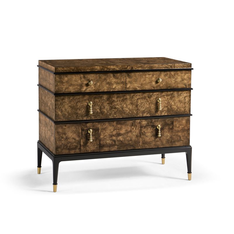 Jonathan Charles Fine Furniture - JC Modern - Jacques Bachelors Chest, Brown - 007-1-930-DBB