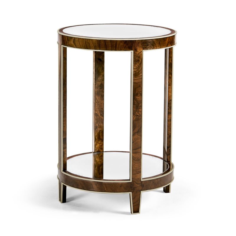 Jonathan Charles Fine Furniture - JC Modern - Jacques Round End Table - 007-3-DN1-WBL