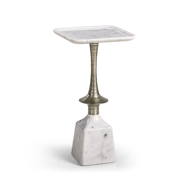 Jonathan Charles Fine Furniture - Stone Harbor Martini Table - White - 009-3-DQ1-WMA