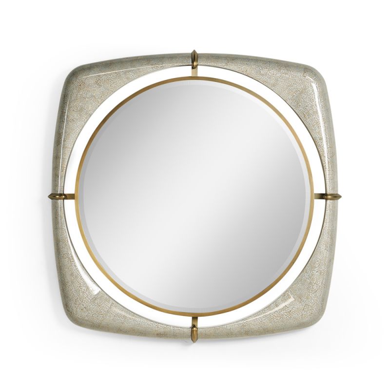Jonathan Charles Fine Furniture - Toulouse Eggshell Mirror 42