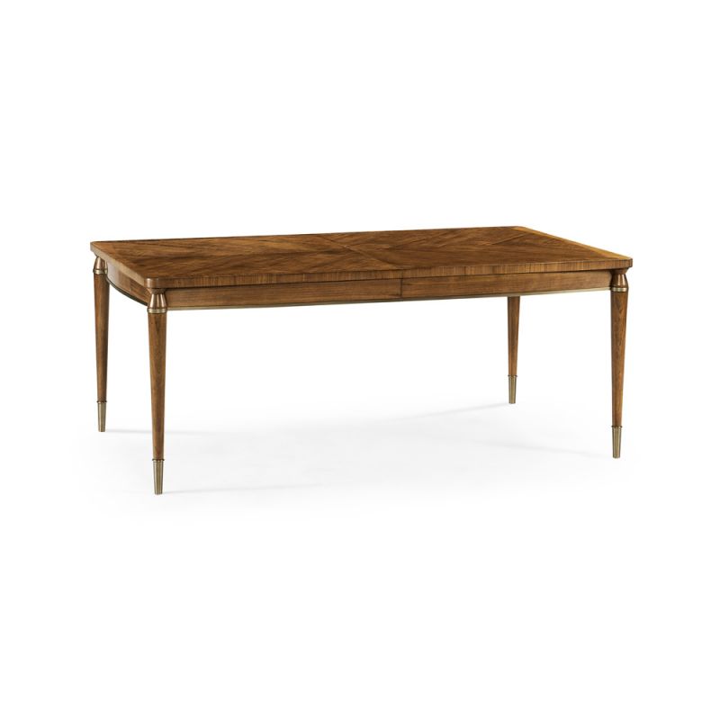 Jonathan Charles Fine Furniture - Toulouse Walnut Dining Table - 500348-120L-WTL