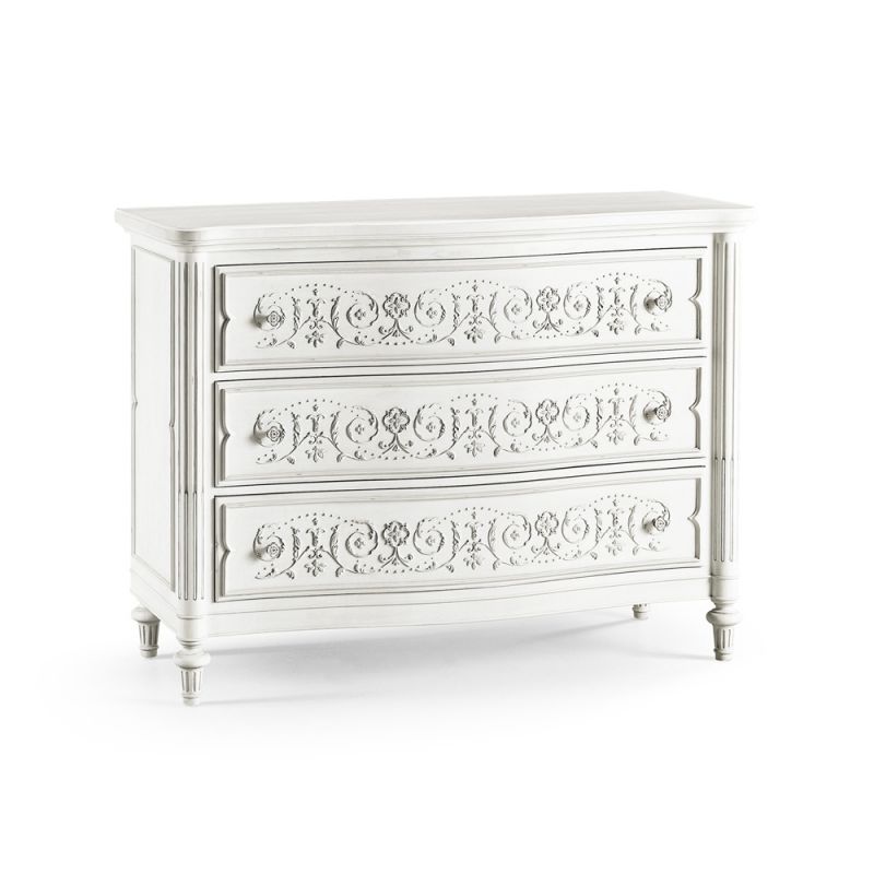 Jonathan Charles Fine Furniture - White Stratus Single Dresser - 002-1-700-CHK