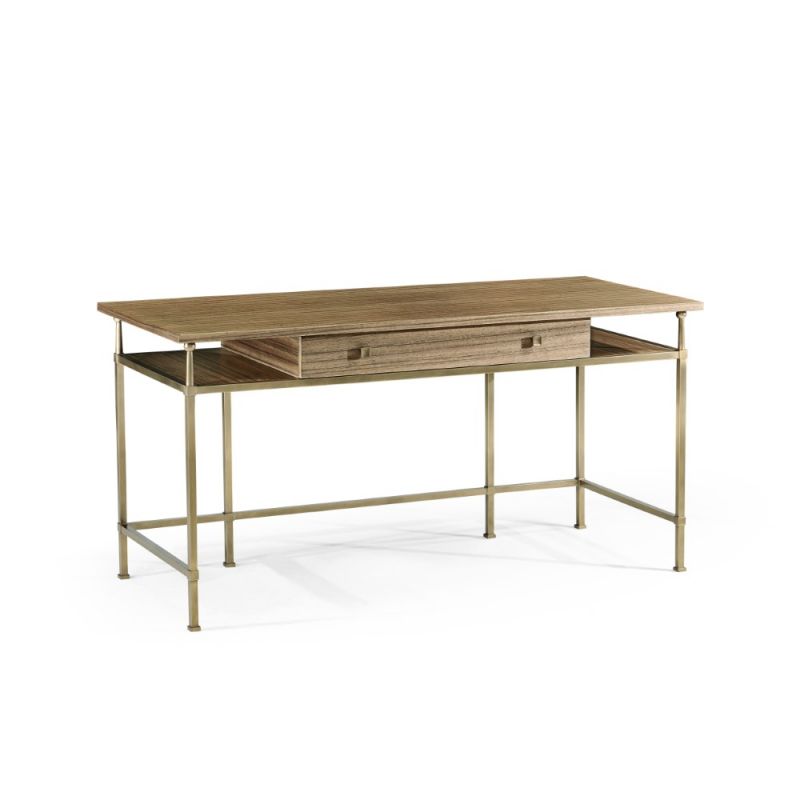 Jonathan Charles Fine Furniture - Hamilton - Golden Amber Writing Desk - 495991-PGA