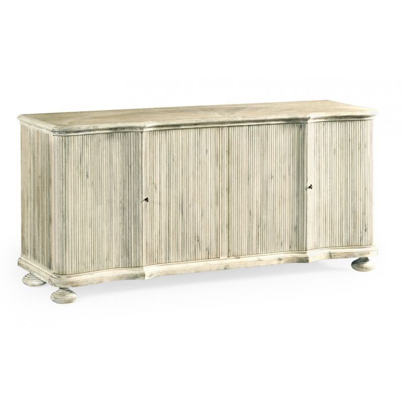 Jonathan Charles Fine Furniture - William Yeoward Country House Chic Belleville Washed Acacia Buffet - 530127-WAA