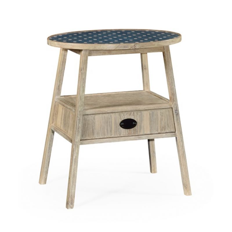 Jonathan Charles Fine Furniture - William Yeoward Country House Chic Lintbury Washed Acacia Side Table - 530124-WAA
