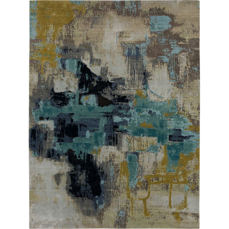 Karastan - Bespoke Beguiled Blue 6' x 9' Area Rug - RG138-4570-072108-IP