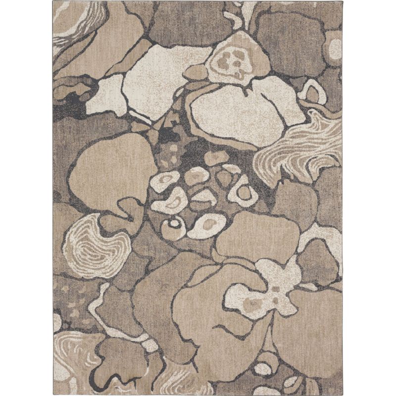 Karastan - Rendition by Stacy Garcia Home Crescendo Oyster 8' x 11' Area Rug - 92425-10038-096132-IS