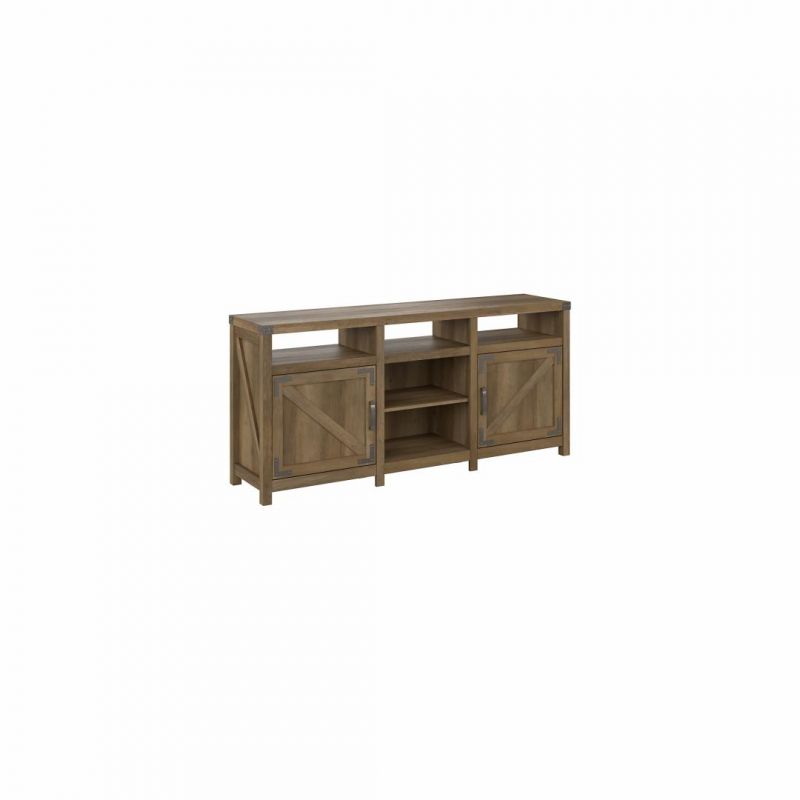 Kathy Ireland Home - Cottage Grove 65W Farmhouse TV Stand for 70 Inch TV in Reclaimed Pine - CGV265RCP-03