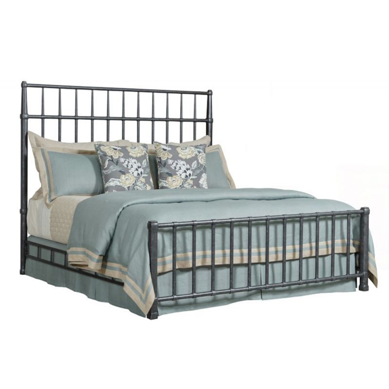 Kincaid Furniture - Acquisitions Sylvan King Metal Bed Package - 111-303P