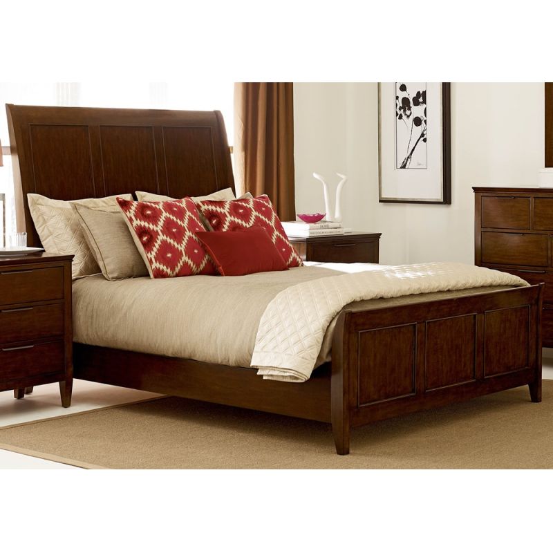 Kincaid Furniture - Elise Caris Sleigh Bed King - 77-136P