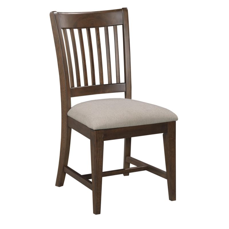 Kincaid Furniture - Kafe Rake Back Chair, Mocha - 317-638M