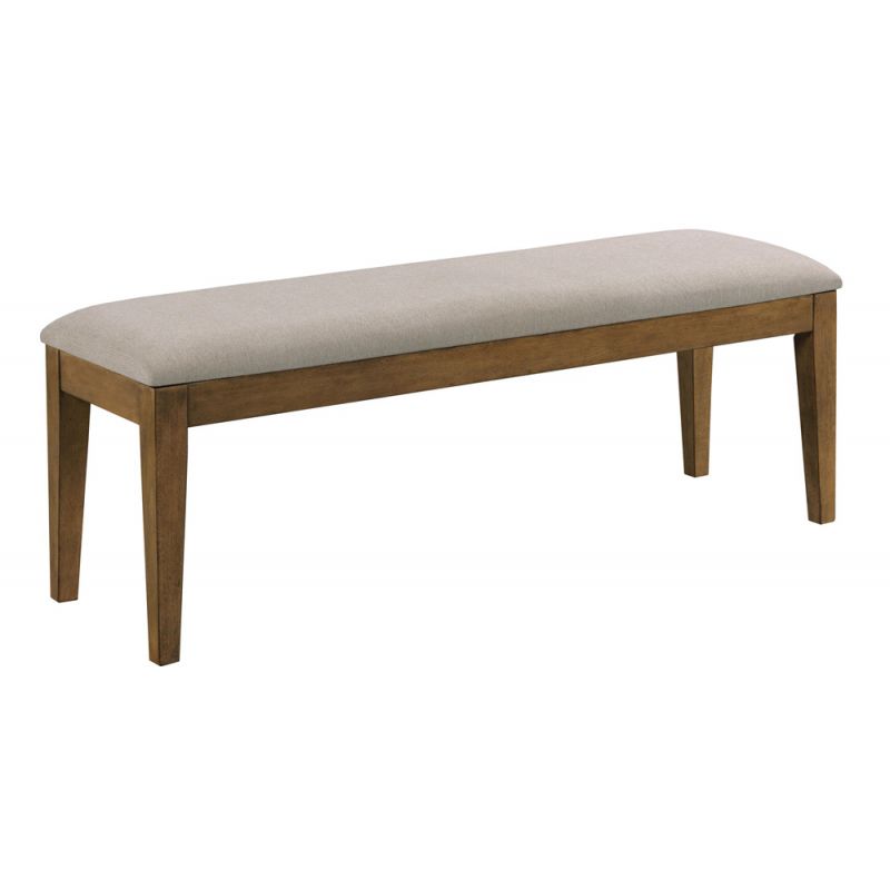 Kincaid Furniture - Kafe Upholstered Dining Bench, Latte - 317-480L