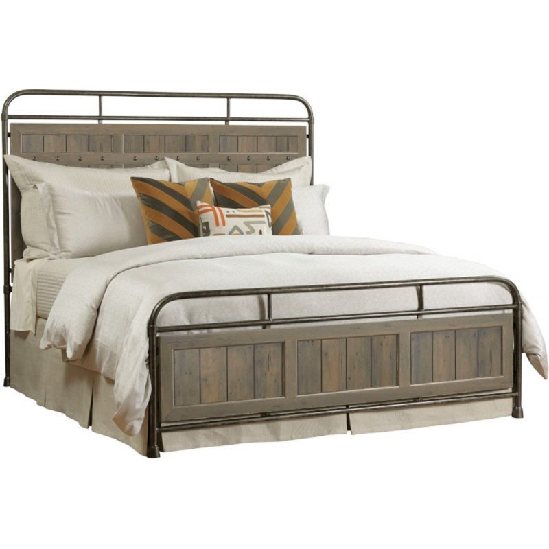 Kincaid Furniture - Mill House Folsom Metal King Bed Package - 860-397P