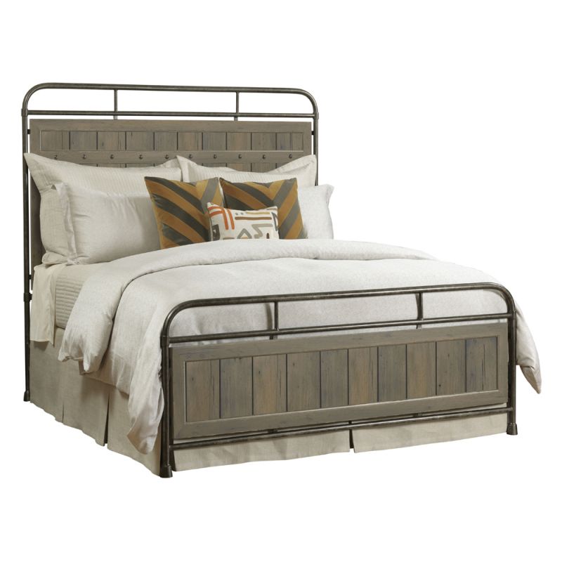 Kincaid Furniture - Mill House Folsom Metal Queen Bed Package - 860-395P