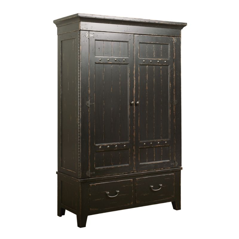 Kincaid Furniture - Mill House Simmons Armoire Package Anvil Finish - 860-270AP