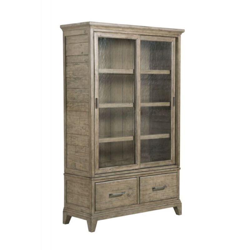 Kincaid Furniture - Plank Road Darby Display Cabinet - Complete - 706-830SP