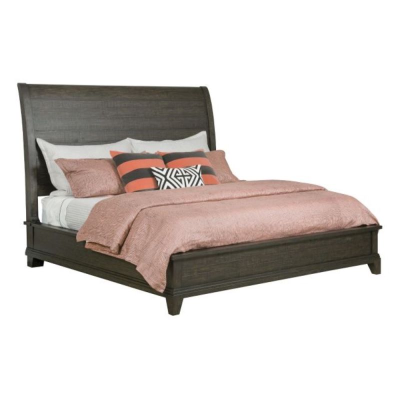 Kincaid Furniture - Plank Road Eastburn Sleigh King Bed - Complete - 706-316CP