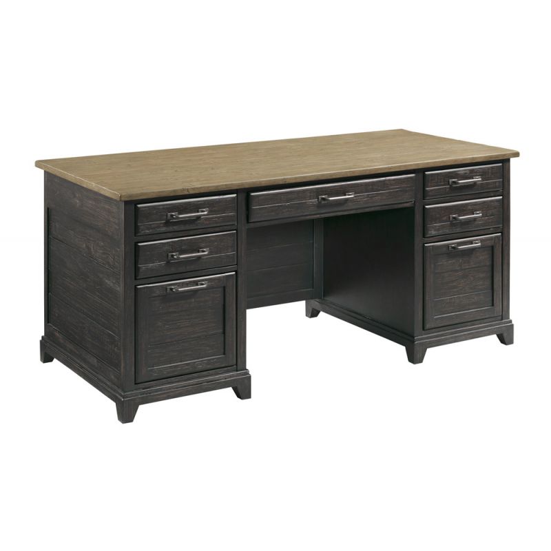 Kincaid Furniture - Plank Road Farmstead Executive Desk - 706-941C_CLOSEOUT-KC