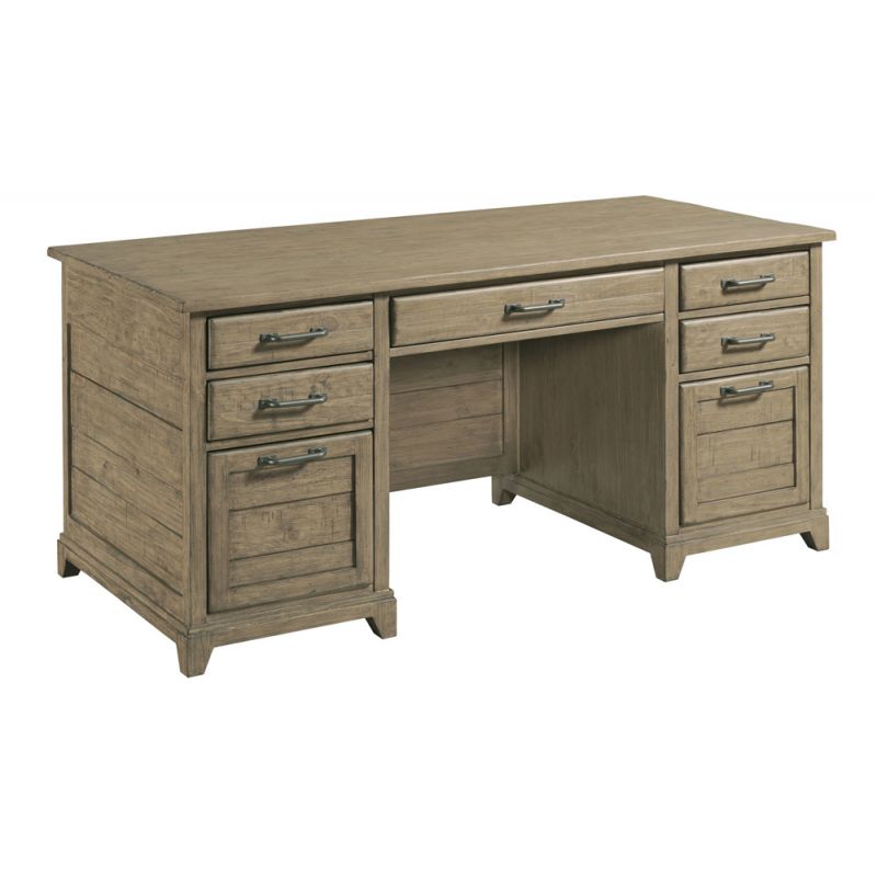 Kincaid Furniture - Plank Road Farmstead Executive Desk - 706-941S_CLOSEOUT-KC