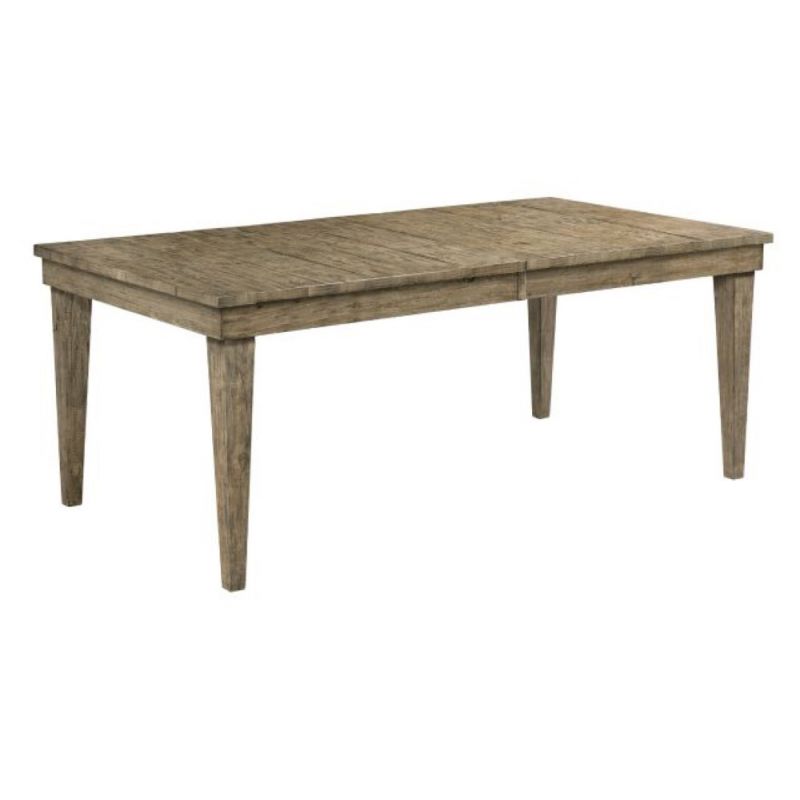 Kincaid Furniture - Plank Road Rankin Rectangular Leg Table - 706-744S