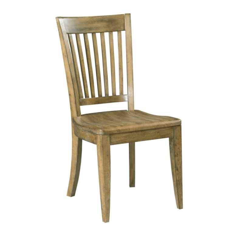 Kincaid Furniture - The Nook - Brushed Oak Wood Seat Side Chair - 663-622_CLOSEOUT - CLOSEOUT - NK