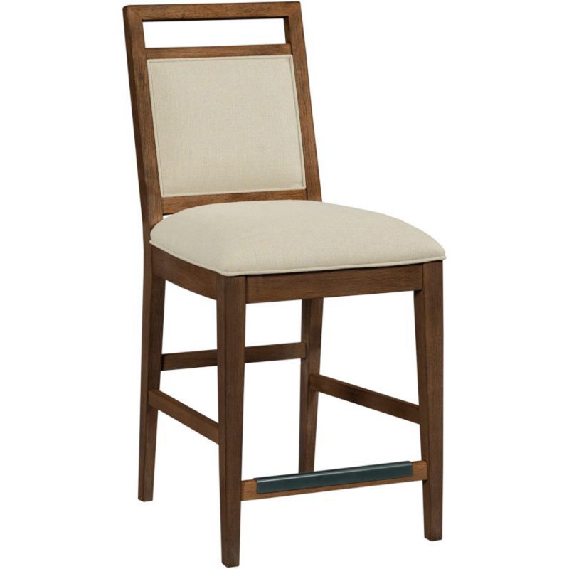 Kincaid Furniture - The Nook - Hewned Maple Counter Height Upholsteredolstered Chair - 664-689_CLOSEOUT - CLOSEOUT - NK
