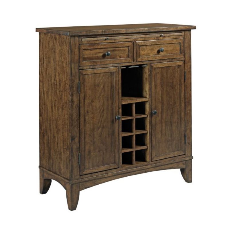Kincaid Furniture - The Nook - Hewned Maple Wine Server - 664-857_CLOSEOUT - CLOSEOUT - NK