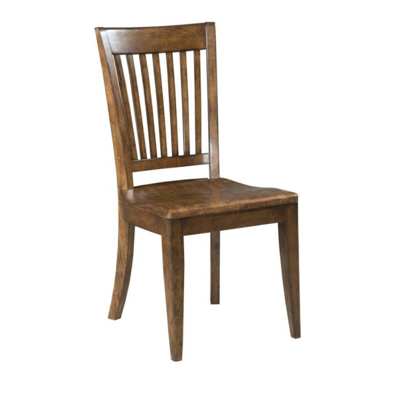 Kincaid Furniture - The Nook - Hewned Maple Wood Seat Side Chair - 664-622_CLOSEOUT - CLOSEOUT - NK