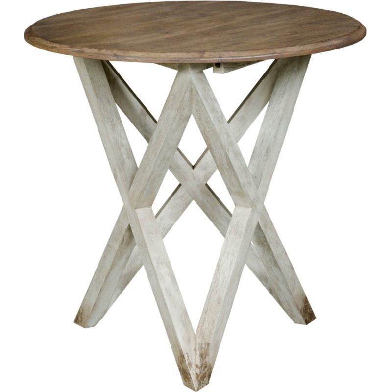 Kincaid Furniture - Trails Colton Round Lamp Table - 813-946W