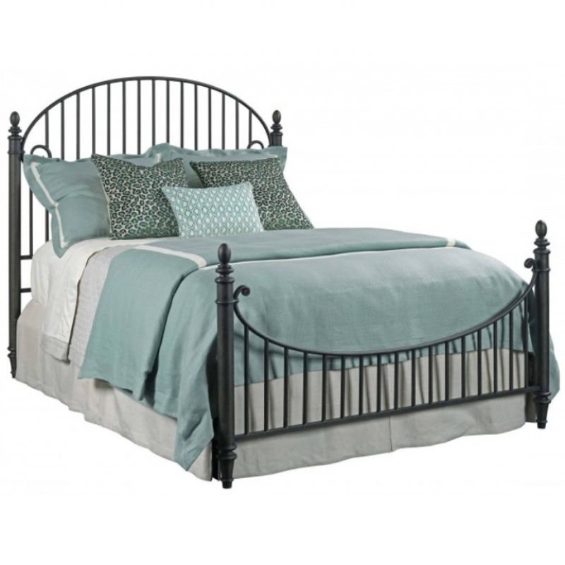 Kincaid Furniture - Weatherford Cornsilk Catlins Metal Bed Queen - 75-125P