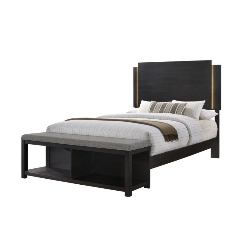 Lane Furniture Burbank King Bed With, King Bed Storage Bench
